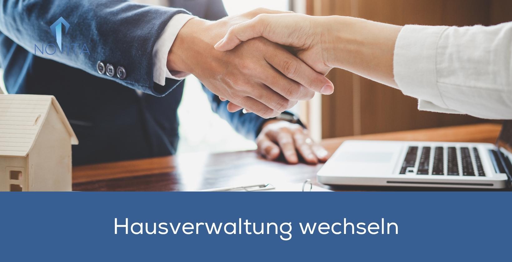 Hausverwaltung wechseln