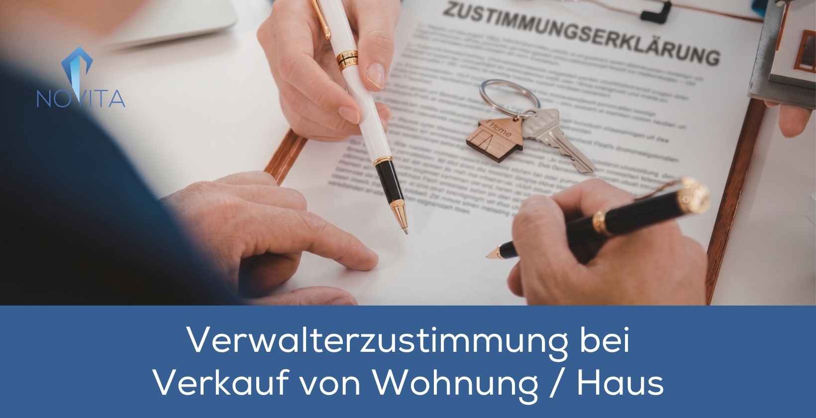 Verwalterzustimmung bei Verkauf von Wohnung und Haus